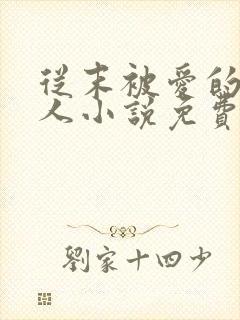 从末被爱的可怜人小说免费阅读