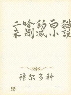 二哈的白猫师尊未删减小说