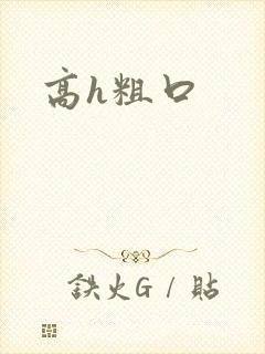 高h粗口