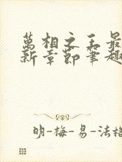 万相之王最新更新章节笔趣阁