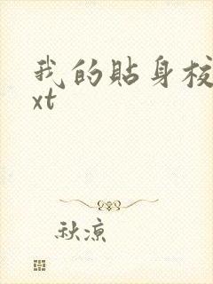 我的贴身校花txt