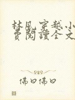 林风穿越小说免费阅读全文