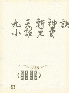 九天斩神诀林辰小说免费