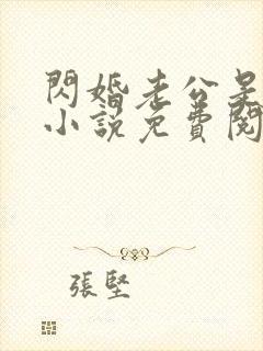 闪婚老公是首富小说免费阅读