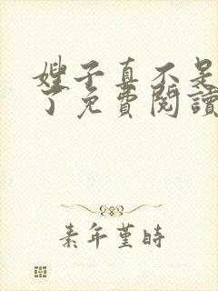 嫂子真不是傻子了免费阅读封面