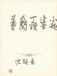 叶盛丁清小说免费阅读笔趣阁