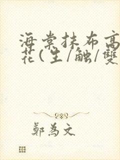 海棠抹布高岭之花(生/触/双)