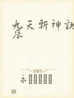 九天斩神诀之林辰封面