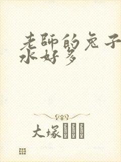 老师的兔子好软水好多封面