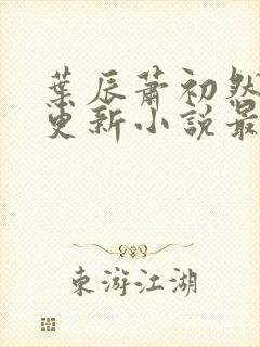 叶辰萧初然最快更新小说最新封面