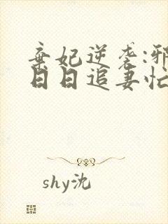 弃妃逆袭:邪王日日追妻忙完整小说