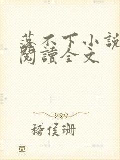 落不下小说免费阅读全文