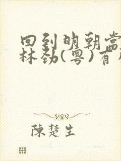 回到明朝当王爷林劲(粤)有声小说