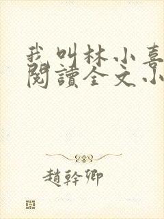 我叫林小喜免费阅读全文小说