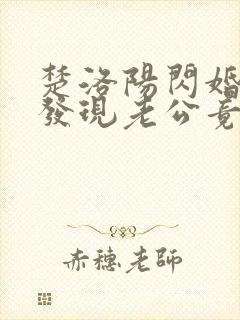 楚洛阳闪婚后,发现老公竟是千亿大佬小说