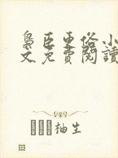 枭臣更俗小说全文免费阅读封面