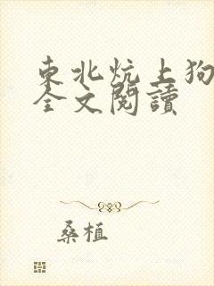 东北炕上狗儿娘全文阅读