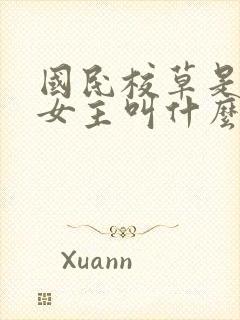 国民校草是女生女主叫什么