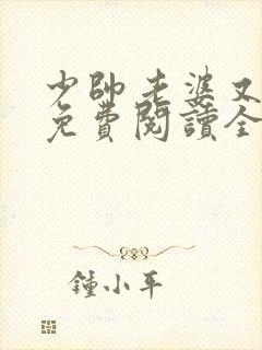 少帅老婆又跑了免费阅读全文