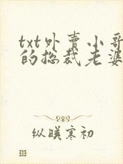 txt外卖小哥的总裁老婆