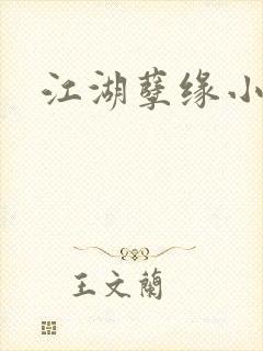 江湖孽缘小说