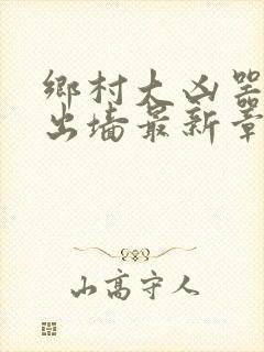 乡村大凶器红杏出墙最新章节阅读封面