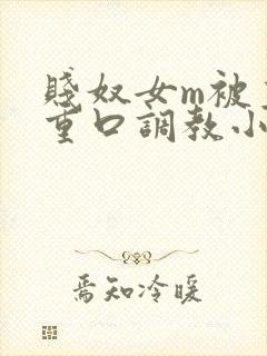 贱奴女m被主人重口调教小说