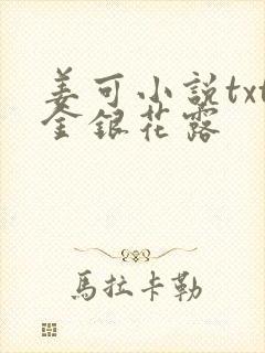 姜可小说txt金银花露封面