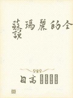 苏玛丽的全部小说