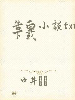 告白小说txt下载