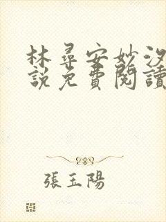 林寻安妙汐的小说免费阅读全文封面