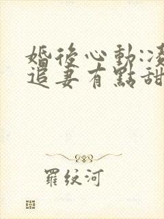 婚后心动:凌总追妻有点甜讲的什么