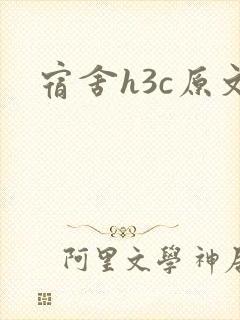 宿舍h3c原文