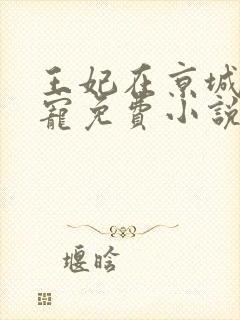 王妃在京城当团宠免费小说