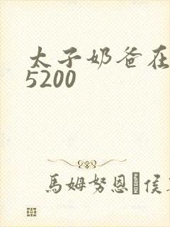 太子奶爸在花都5200