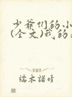 少爷们的小男仆(全文)我的病弱老婆