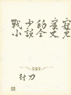 战少的蜜宠娇妻小说全文免费阅读