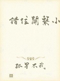 错位关系小说