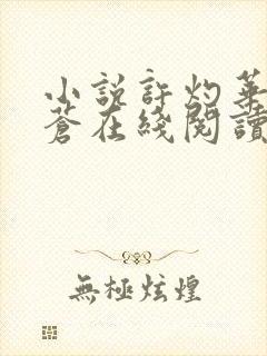 小说许灼华祁赫苍在线阅读