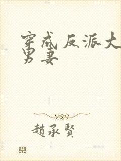 穿成反派大佬的男妻