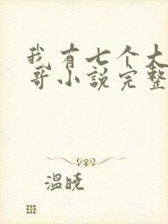 我有七个大佬哥哥小说完整版