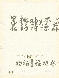 黑桃aby不存在的荷德森笔趣阁