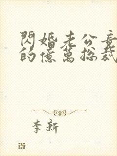 闪婚老公竟是我的亿万总裁