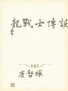 龙战士传说txt封面