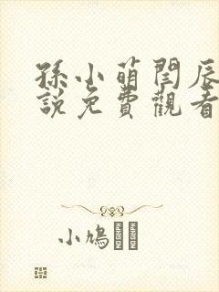 孙小萌闫辰的小说免费观看