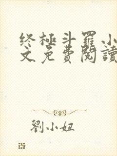 终极斗罗小说全文免费阅读无弹窗封面