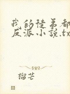 我的徒弟都是大反派小说.txt