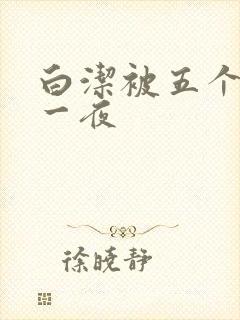 白洁被五个人玩一夜