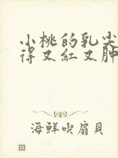 小桃的乳尖被吸得又红又肿