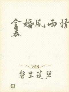 金婚风雨情演员表